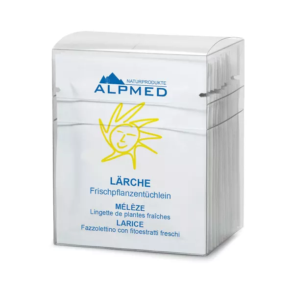 Alpmed lingettes pour plantes fraîches mélèze 13 pièces Alpmed lingettes pour plantes fraîches mélèze 13 pièces