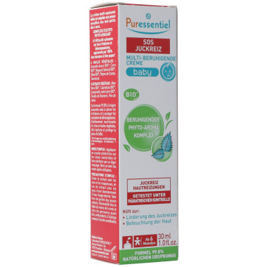 Puressentiel Crème anti-piqûres multi-apaisante adulte bio 40ml Puressentiel Crème anti-piqûres multi-apaisante adulte bio 40ml