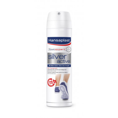 Hansaplast Spray pour les pieds Silver Active 150ml