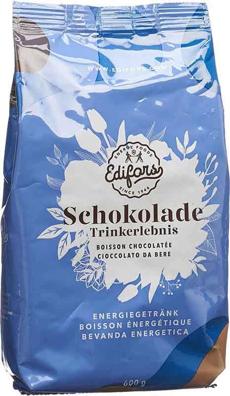 Edifors chocolat à boire recharge sachet 600g Edifors chocolat à boire recharge sachet 600g
