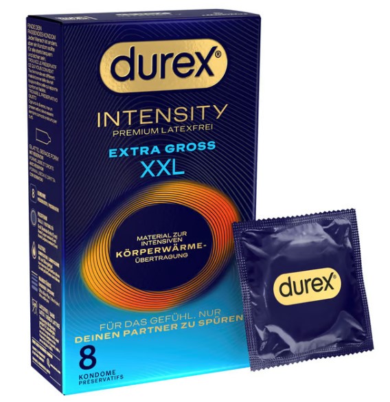 Préservatif Durex Intensity extra large 8 pièces