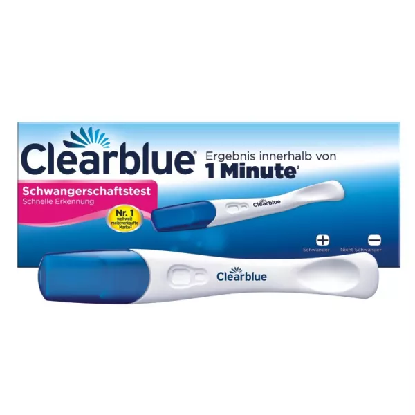Test de grossesse Clearblue Détection rapide 2 pièces Test de grossesse Clearblue Détection rapide 2 pièces