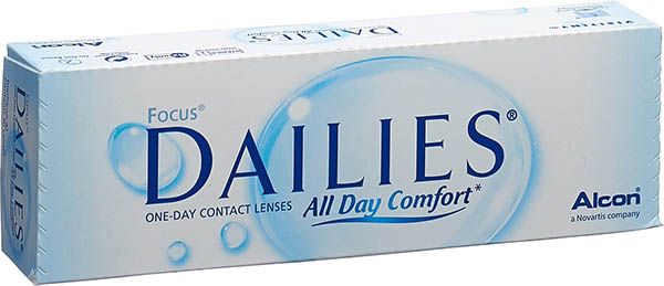 FOCUS DAILIES All Day Comfort jour -6.00dpt 30 pièces