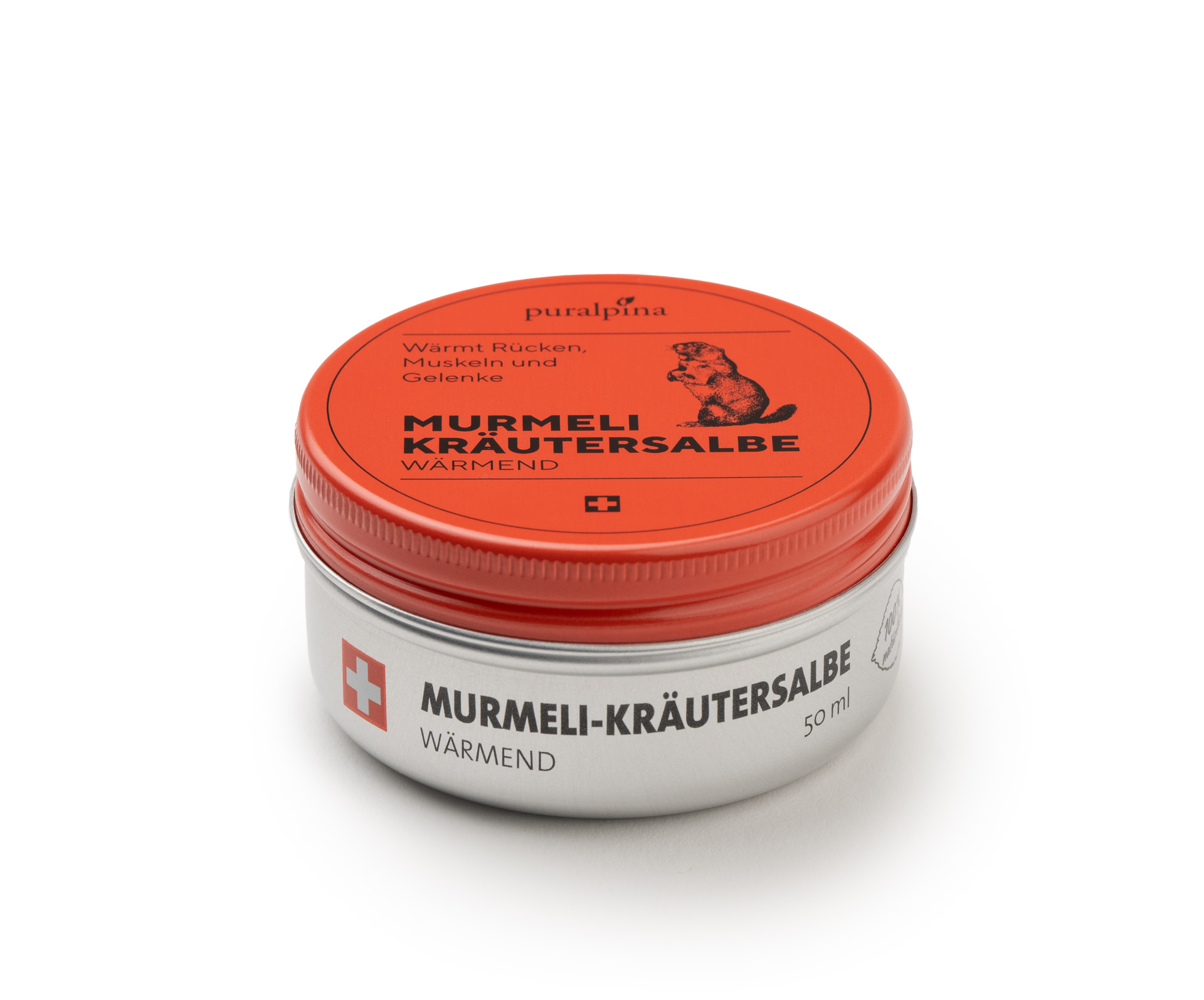 puralpina Pommade aux herbes de marmotte réchauffante 50ml puralpina Pommade aux herbes de marmotte réchauffante 50ml