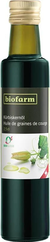 Huile de pépins de courge CH Bourgeon Biofarm Fl 250ml