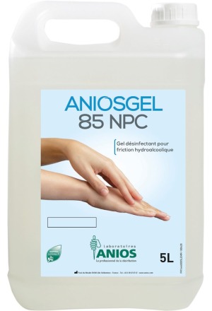 ANIOSGEL 85 NPC Gel désinfectant pour les mains 5 lt