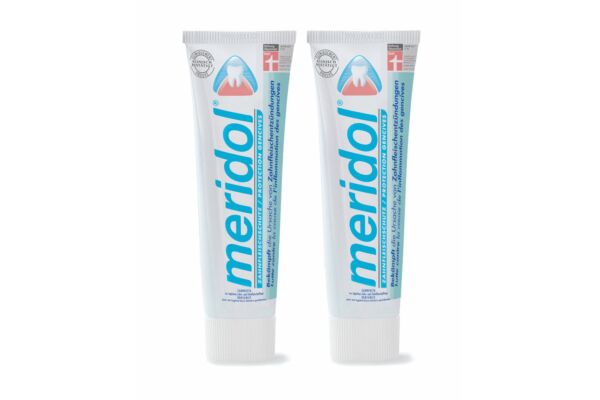 Dentifrice méridol Duo 2 x 75 ml