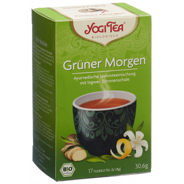 Yogi Tea Matin Vert 17 Btl 1.8g