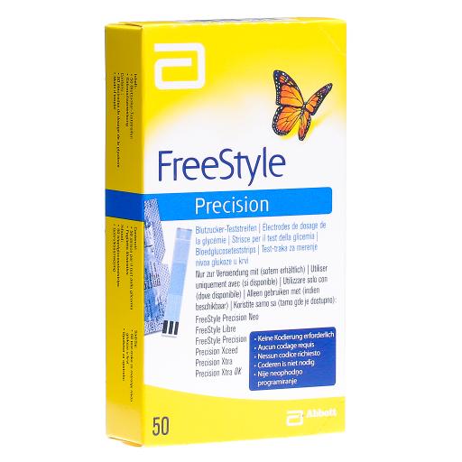 Bandelettes de test ABBOTT FREESTYLE Precision 50 pièces