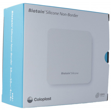 Biatain Silicone Non Border 10x10cm 10 pièces