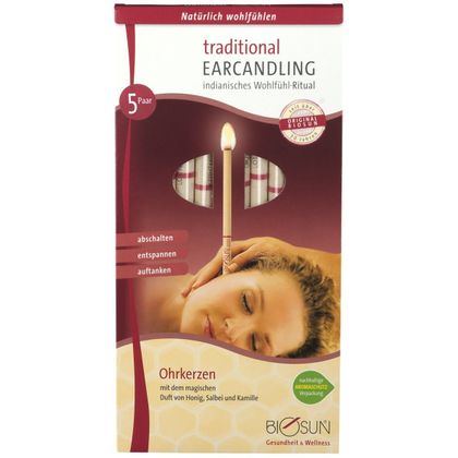 Biosun traditional bougies auriculaires 5 paires Biosun traditional bougies auriculaires 5 paires