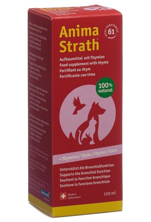 ANIMA STRATH reconstituant au thym Fl 100ml ANIMA STRATH reconstituant au thym Fl 100ml