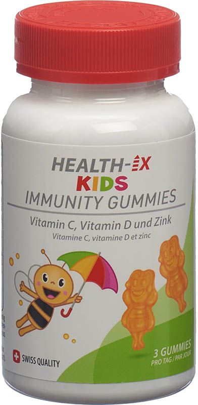 HEALTH-IX Immunity Gummies Kids Ds 60 pièces HEALTH-IX Immunity Gummies Kids Ds 60 pièces