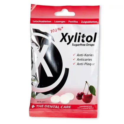 Miradent Xylitol Drops Cherry 60g Miradent Xylitol Drops Cherry 60g