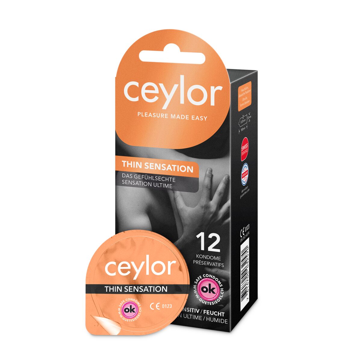 ceylor® Thin Sensation préservatif 12 pièces ceylor® Thin Sensation préservatif 12 pièces