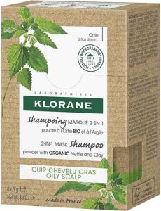 Klorane Masque Shampooing Ortie Bio 8 x 3g