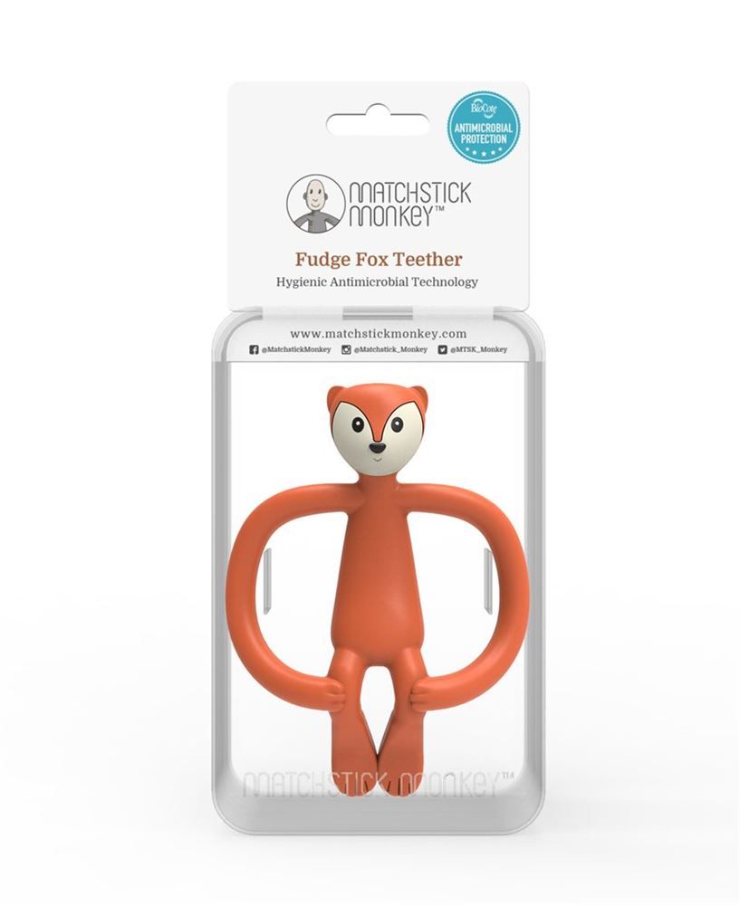 MATCHSTICK MONKEY Teether Fudge Fox