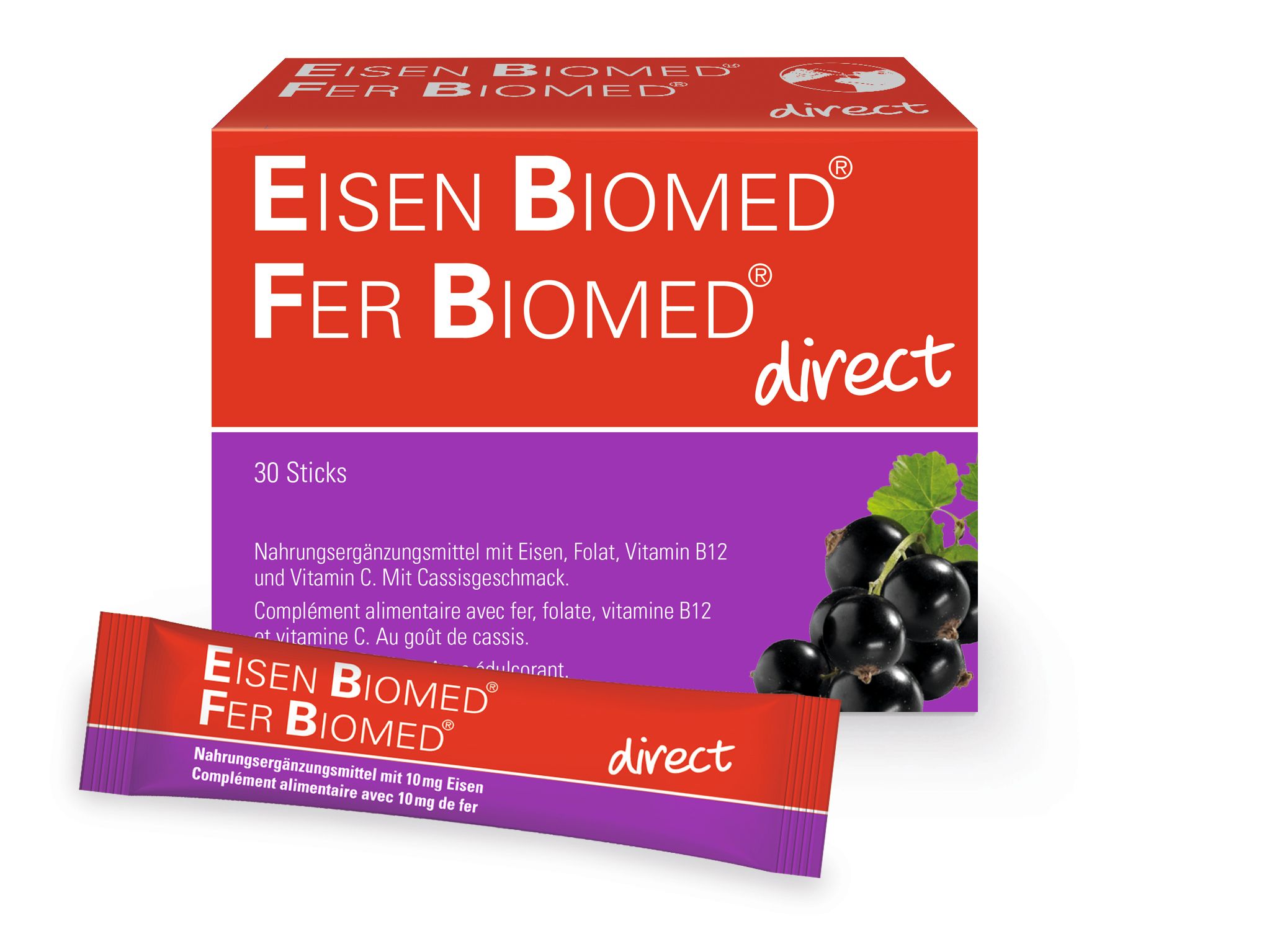 FER BioMed direct sticks 30 pièces FER BioMed direct sticks 30 pièces