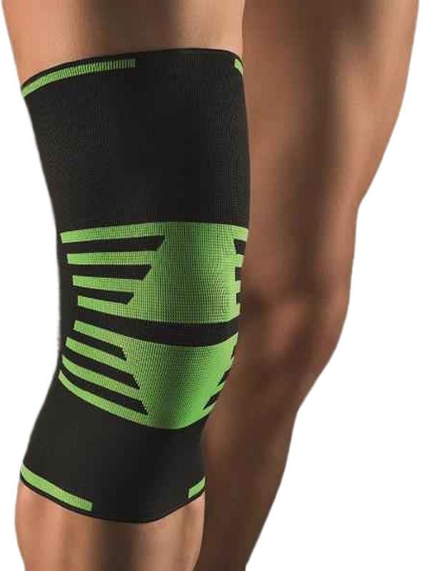 BORT ActiveColor Sport genouillère L noir/vert BORT ActiveColor Sport genouillère L noir/vert