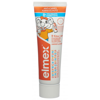 elmex dentifrice pour enfants 75ml