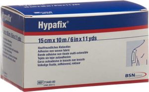 Rouleau de non-tissé adhésif Hypafix 15cmx10m