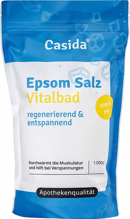 Casida Epsom sel bain vital 1000g