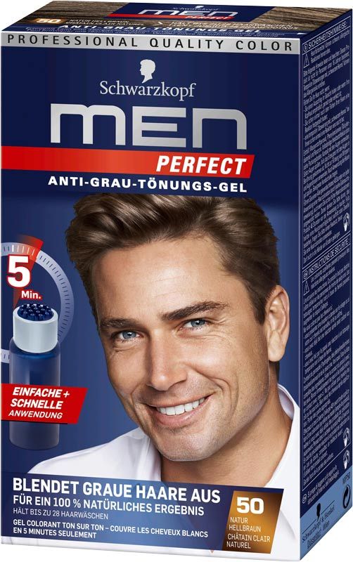 MEN PERFECT Teinte 50 Naturel Marron Clair