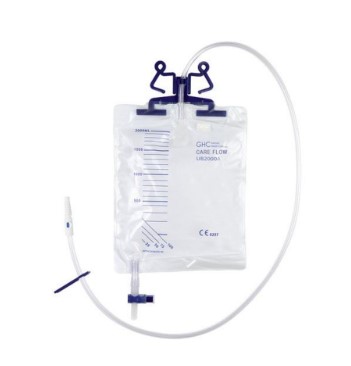 GHC Poche à urine CAREFLOW 2l 110cm st Abl RLV Halt
