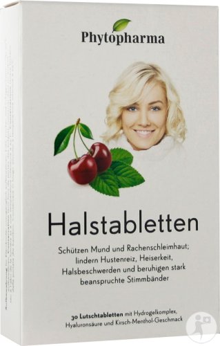 Comprimés pour la gorge Phytopharma 30 pièces