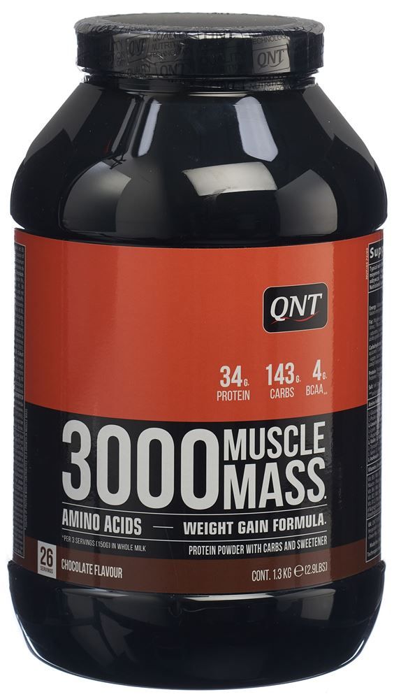QNT Muscle Mass 3000 Chocolate Ds 1.3kg