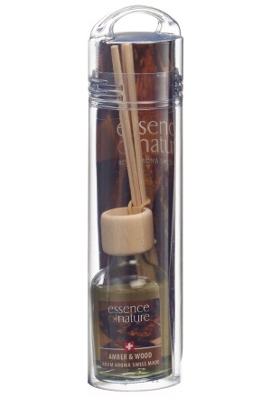 ESSENCE OF NATURE Bâtons Ambre & Bois 50ml