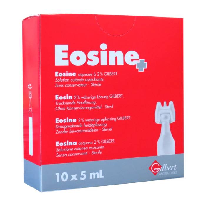 Gilbert Eosin Solution 2% 10 Monodos 5ml Gilbert Eosin Solution 2% 10 Monodos 5ml