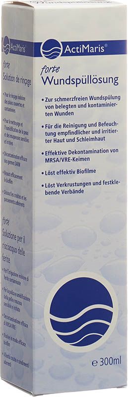 ActiMaris® forte solution de rinçage des plaies flacon 300ml