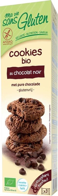 Cookies MA VIE S GLUT chocolat noir 150g