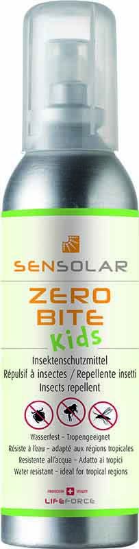 Sensolar Zero Bite Kids Protection contre les moustiques et les tiques 100ml Sensolar Zero Bite Kids Protection contre les moustiques et les tiques 100ml