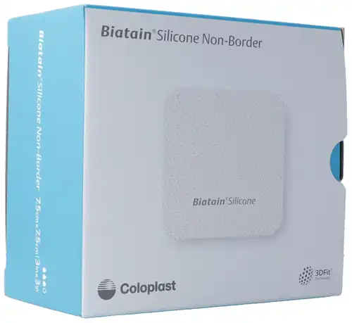 Biatain Silicone Non Border 7.5x7.5 cm 10 pièces