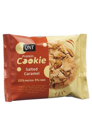 QNT Cookie protéiné au caramel salé 60g