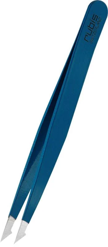 Pincette Rubis evolution bleu Inox