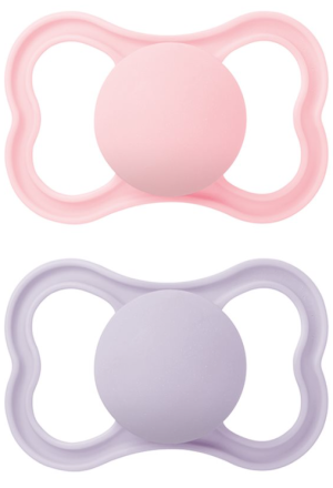 MAM Air Sucette 16-36 mois rose/pourpre 2 pièces