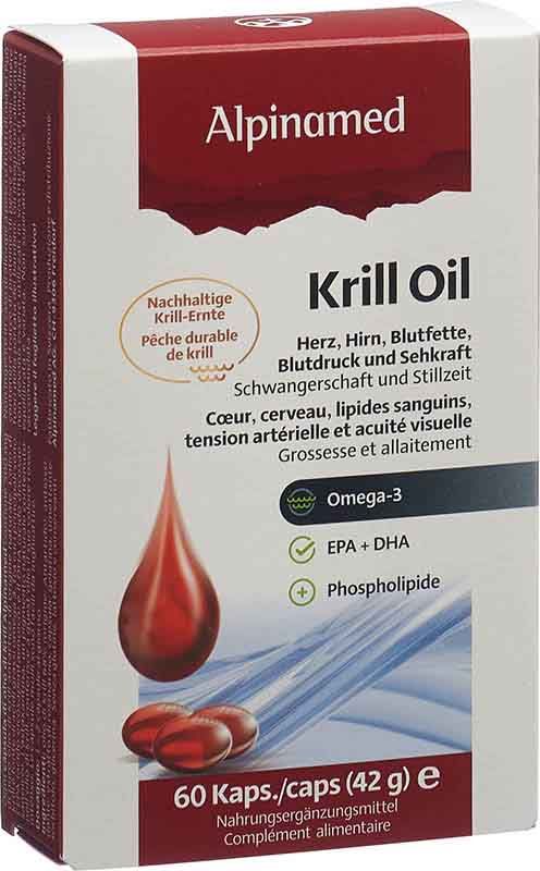 ALPINAMED Krill Oil Capsules 60 pièces ALPINAMED Krill Oil Capsules 60 pièces