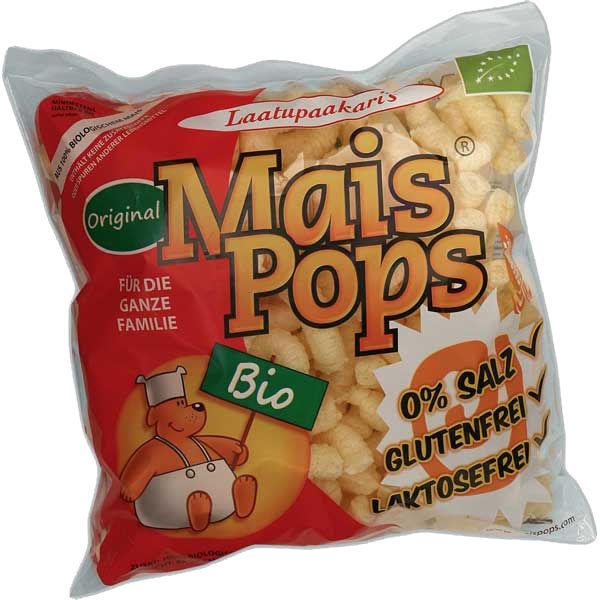 Maispops le snack sain pour les enfants Bio 65g