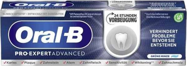 Dentifrice ORAL-B Pro-Expert Advanced 75ml Dentifrice ORAL-B Pro-Expert Advanced 75ml
