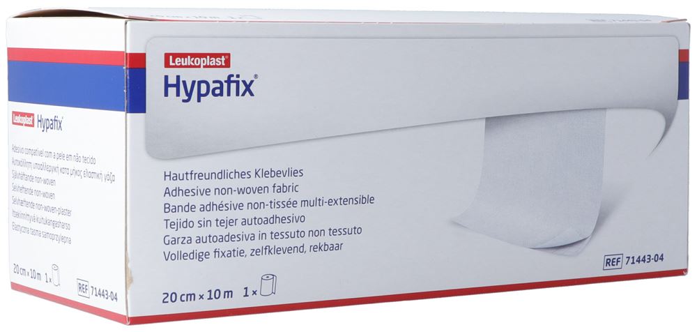 HYPAFIX Non-tissé adhésif Rouleau de 20cmx10m