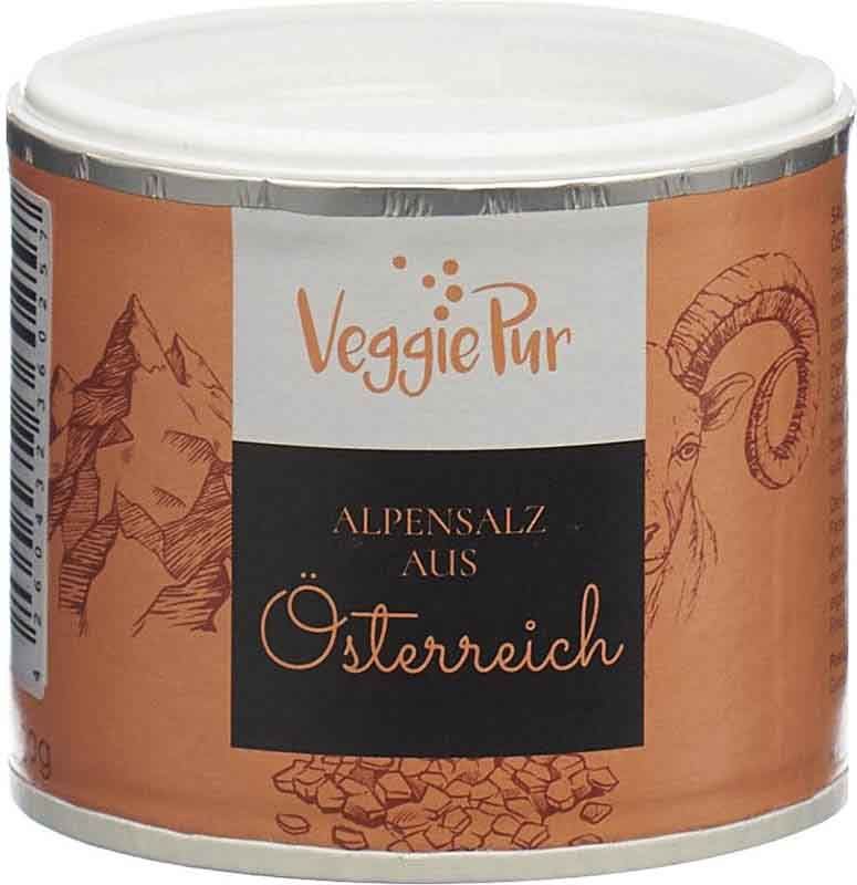 Sel des Alpes VeggiePur d'Autriche 150g