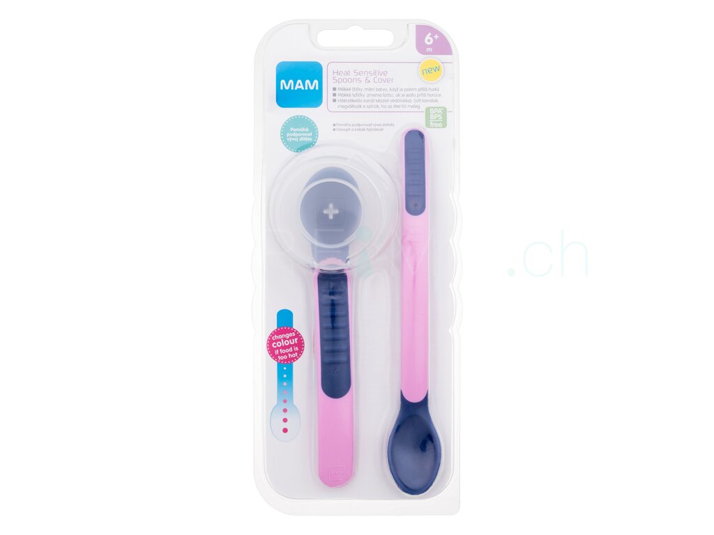 MAM Heat Sensitive Spoons & Cover