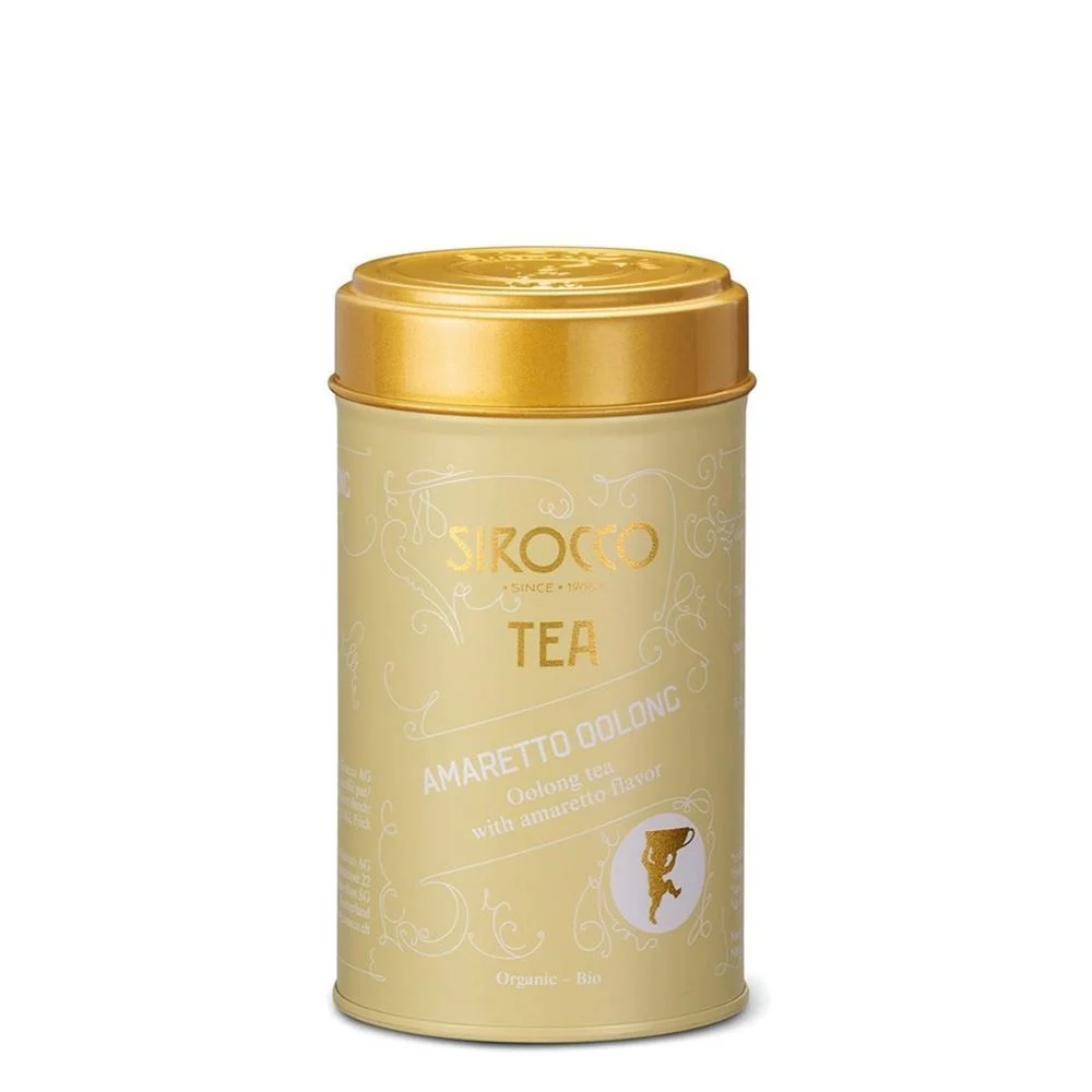Sirocco Boîte à thé moyenne Amaretto Oolong