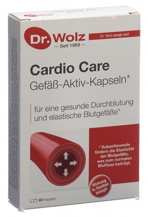 DR. WOLZ Cardio Care gélules blister 60 pièces DR. WOLZ Cardio Care gélules blister 60 pièces