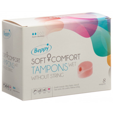 Tampons Beppy Soft Comfort Wet 8 pièces Tampons Beppy Soft Comfort Wet 8 pièces
