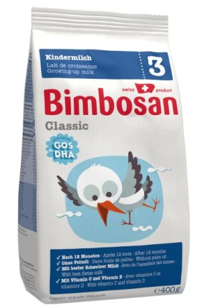 Bimbosan Classic 3 lait pour enfants refill Btl 400g
