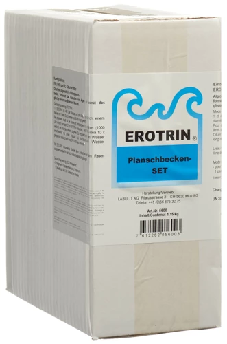 EROTRIN Kit pataugeoire Anti-algues/chlore 1.2 kg